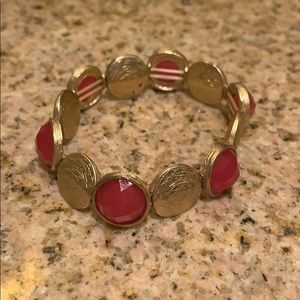Red and gold bracelet
